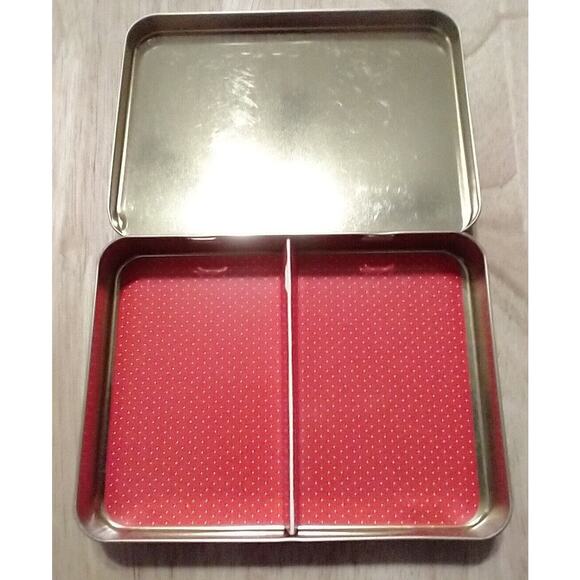 Vintage Coca Cola Christmas Playing Cards 1995 Santa 2pk Red Green Deck in Tin - Picture 5 of 13